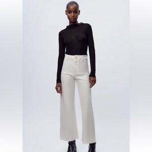 Zara Marine straight jeans. New with tags